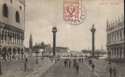 CPA Italy Italia Venezia Piazetta