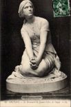 CPA Orleans the monument of Statue Jeanne of arc of Chapu