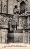 CPA Orleans Town hall Statue of Jeanne of arc by the Marie princess of Orleans