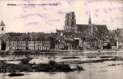 CPA Orleans View the Loire quays