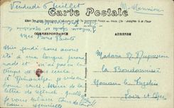 CPA Orleans Head office of the sisters of St Aignan 20 rue st Marc Vue de l' establishment and of the sanctuary of the vault