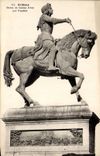 CPA Orleans Statue of Jeanne of arc by Foyatier