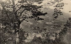 CPA Allevard Seen from of the chestnuts