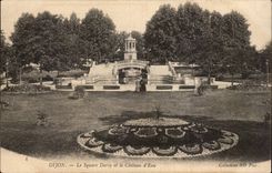 CPA Dijon der allgemeine Garten Darcy und der Wasserturm