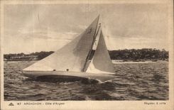 Arcachon CPA Regates a voile