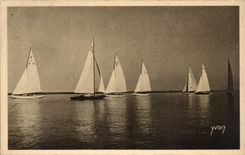 Arcachon CPA Ralliement pour les regates