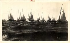 Arcachon CPA Regates a voile