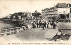 Arcachon CPA Hotel de France et promenade 