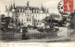 Arcachon CPA Le Casino Ancienne chateau Deganne