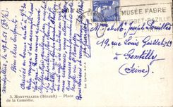 Montpellier CPA Place de la Comedie