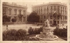 Montpellier CPA la Prefecture et l'hotel des Postes