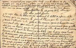 Montpellier CPA Place de la comedie et grand theatre