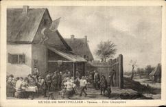 Montpellier CPA Musee Teniers Fete Champetre