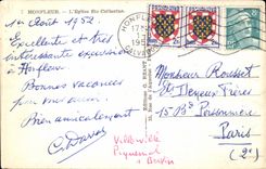 CPA Honfleur the church co Catherine