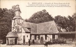 CPA Honfleur Chapelle de Notre Dame de la Grace