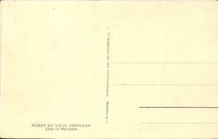 CPA Honfleur Museum In the merchant