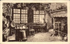 CPA Honfleur Musee Chez le marchand