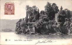 CPA Italien Italien IsolierBella Lago Maggiore