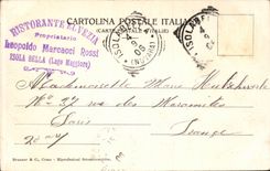 CPA Italien Italien IsolierBella Lago Maggiore