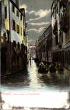 CPA Large Italy italia Venezia Canale attiguo Al canal