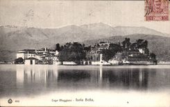 CPA Italien Italien Lago maggiore Isola blokte