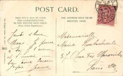 CPA Landscape under snow January Twilight