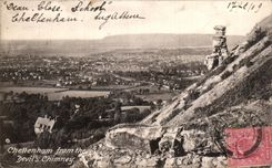 CPA Chettenham from the devil's chimney