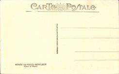 CPA Museum of the Honfleur Old man In the sailor