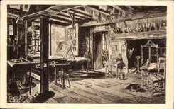 CPA Honfleur Museum of the Honfleur old man In the craftsman