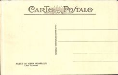 CPA Honfleur Museum of the Honfleur old man In the craftsman