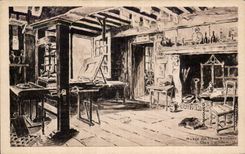 CPA Honfleur Museum of the Honfleur old man In the craftsman