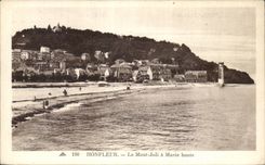 CPA Honfleur the Pretty Mount has high tide