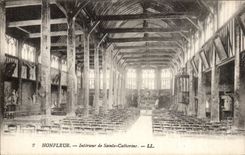 CPA interior Honfleur of co Catherine