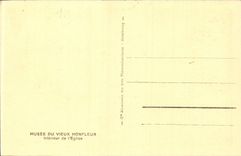 CPA Honfleur Museum of Interior the Honfleur old man of the church