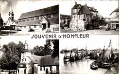 CPA Honfleur Souvenir