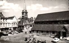 CPA Honfleur Church and bell-tower Sainte Catherine
