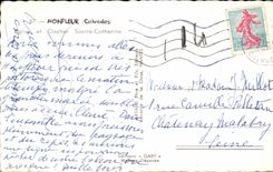 CPA Honfleur Church and bell-tower Sainte Catherine