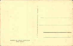 CPA Honfleur Museum In the craftsman