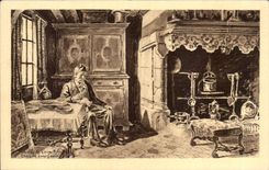 CPA Honfleur Musee Chez le bourgeois