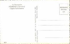 CPA Honfleur L'eglise Saint Etienne