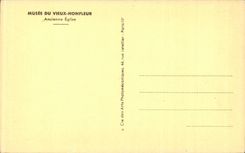 CPA Honfleur Musee Ancienne eglise