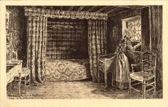 CPA Honfleur Le musee Chez le bourgeois