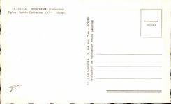 CPA Honfleur Eglise Sainte Catherine