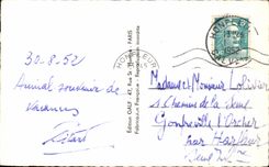 CPSM Honfleur Souvenir