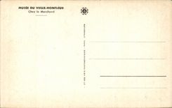 CPA Honfleur Musee Chez le marchand