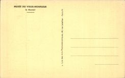 CPA Honfleur Musee Le manoir