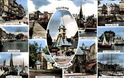 CPSM Honfleur Souvenir