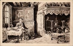 CPA Honfleur Musee Chez le bourgeois