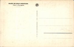 CPA Honfleur Museum At the middle-class man