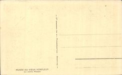 CPA Honfleur Musee La vieille maison